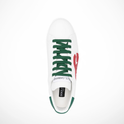 Men Portofino Logo D&G (White & Green)