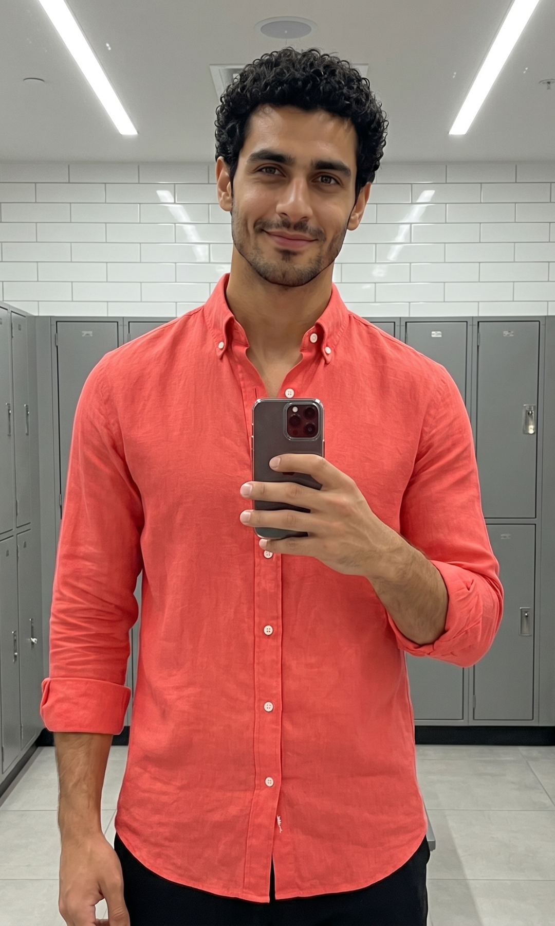 NUT - Men Slim Fit Linen Shirt