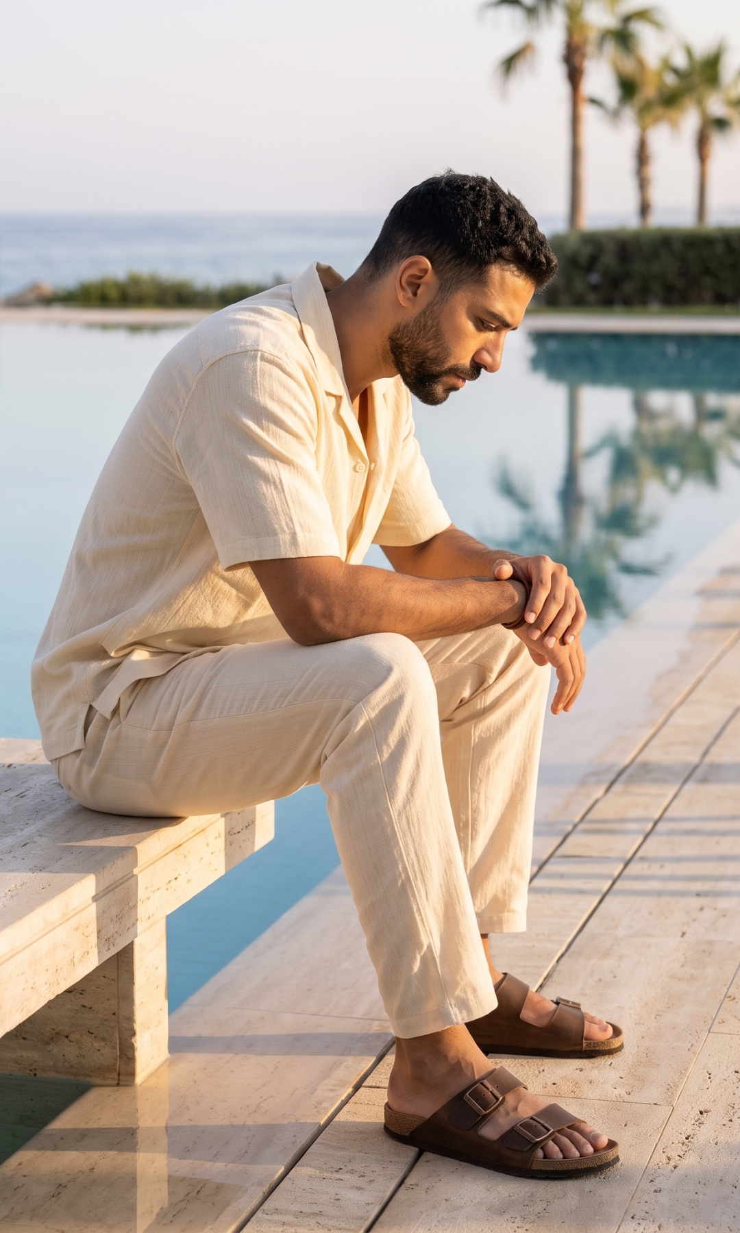 NUT- Men Coastal Chic Linen Set