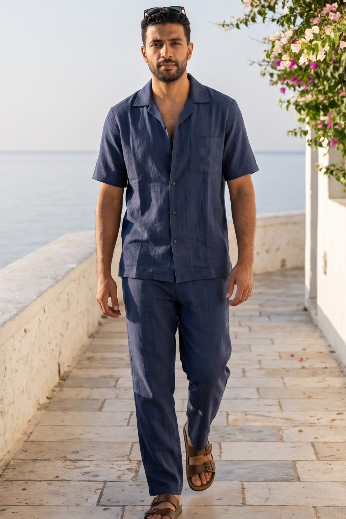 NUT- Men Coastal Chic Linen Set