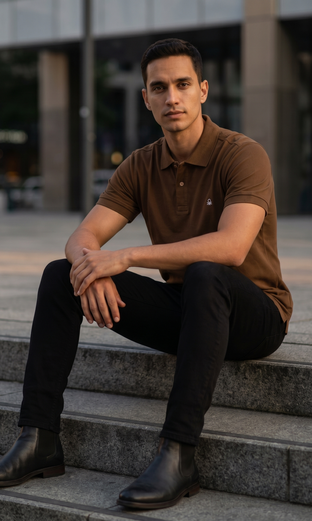 Men Classic Polo Collar