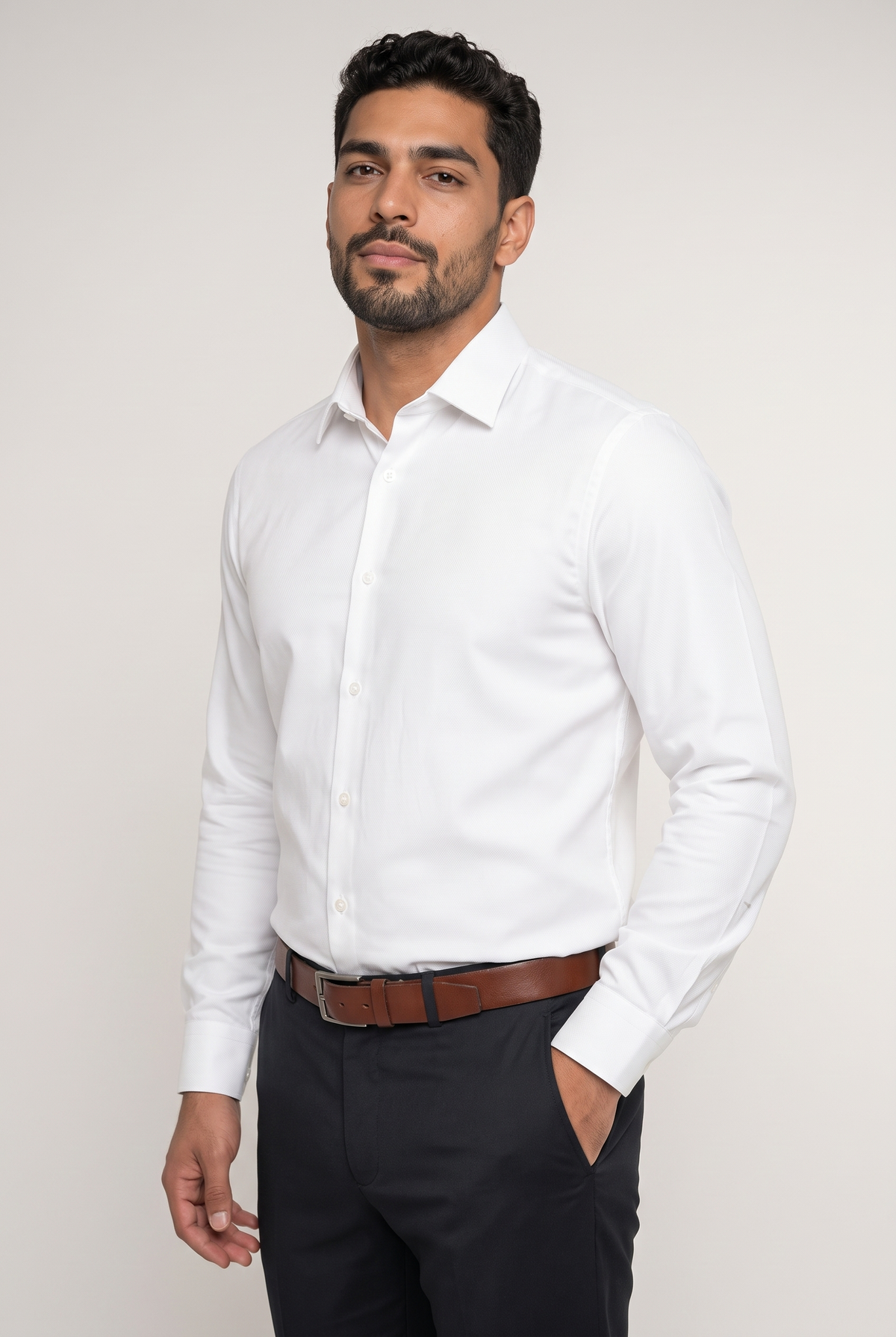Men Formal Relaxed Fit Shirt