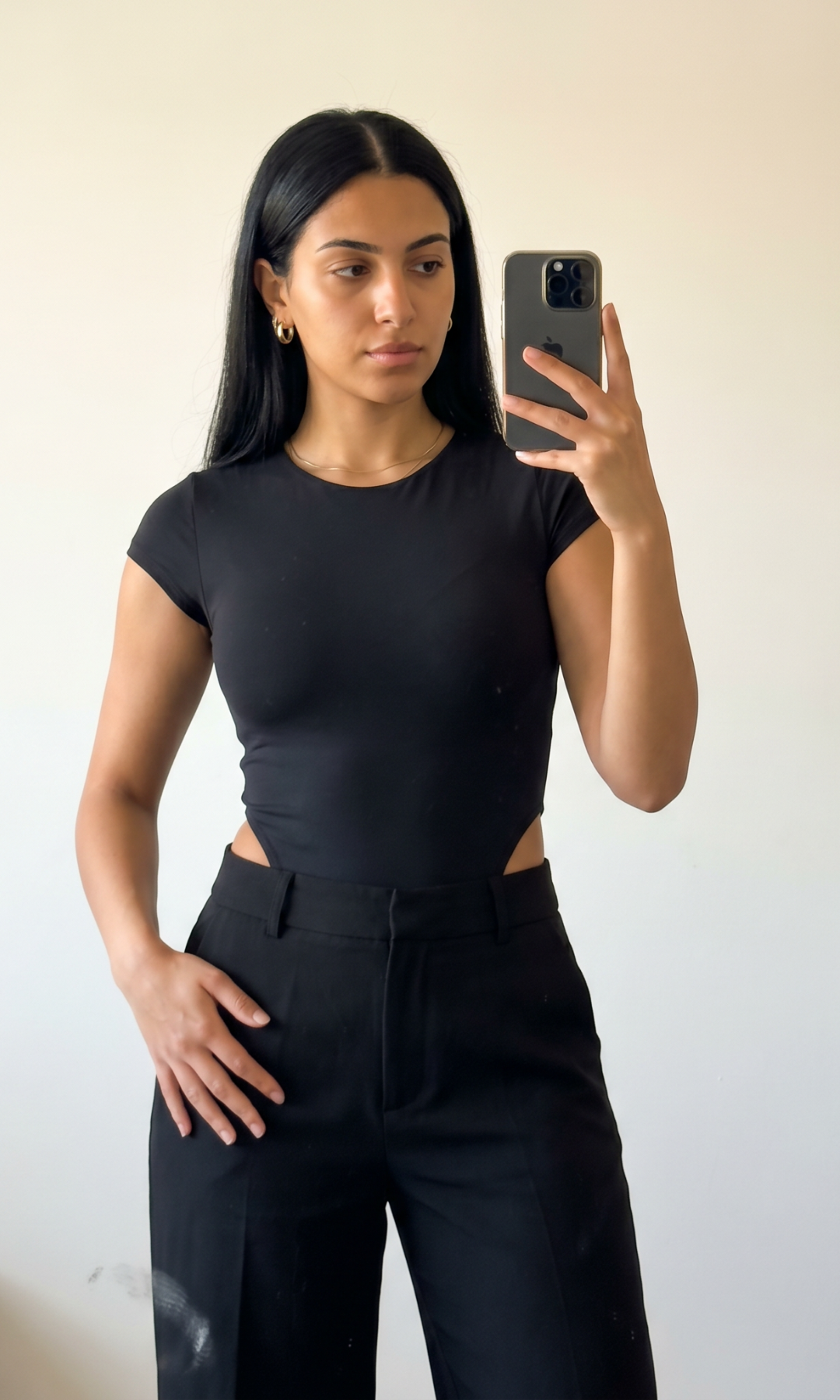 NUT Plain Women Short Sleeve Bodysuit