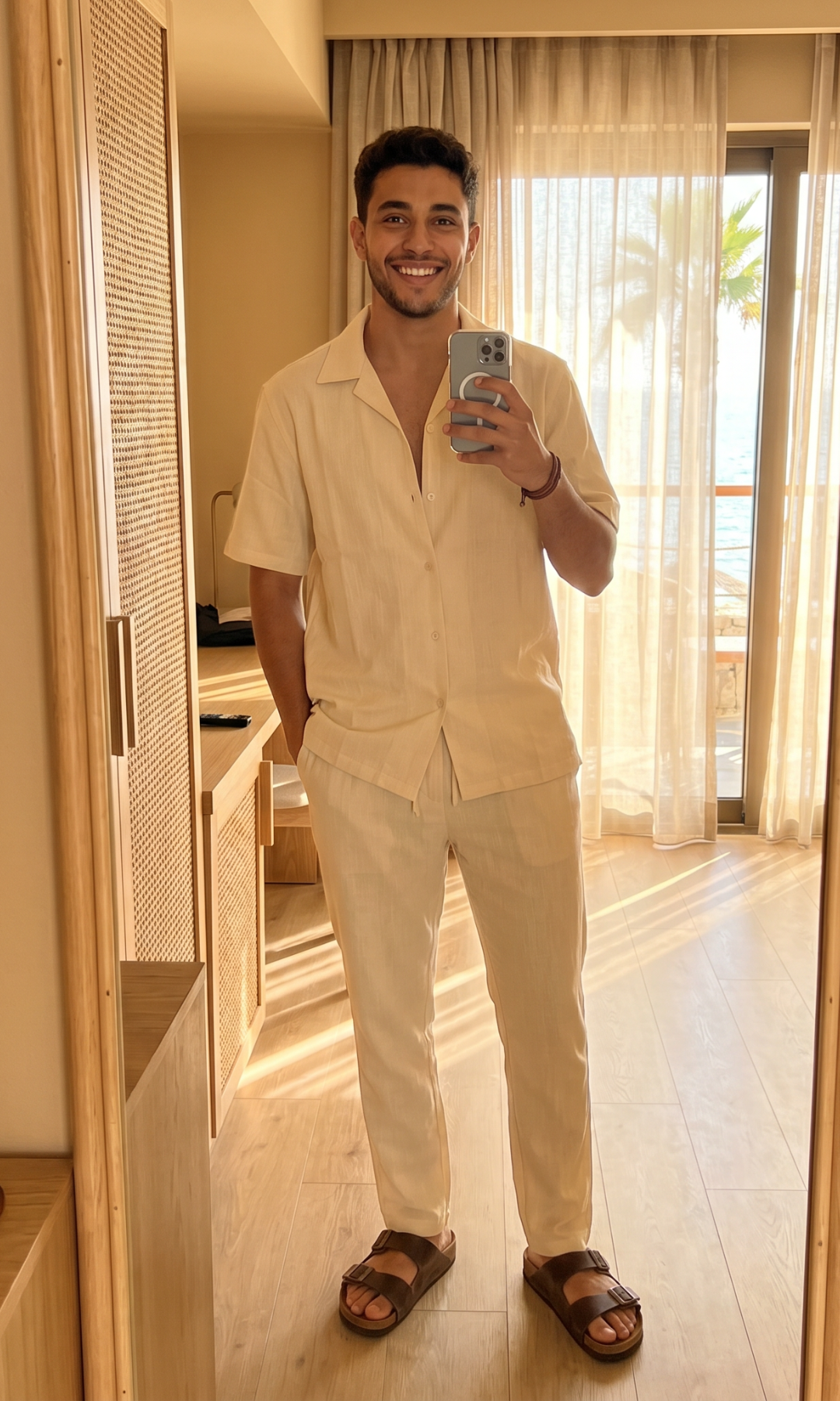 NUT- Men Coastal Chic Linen Set