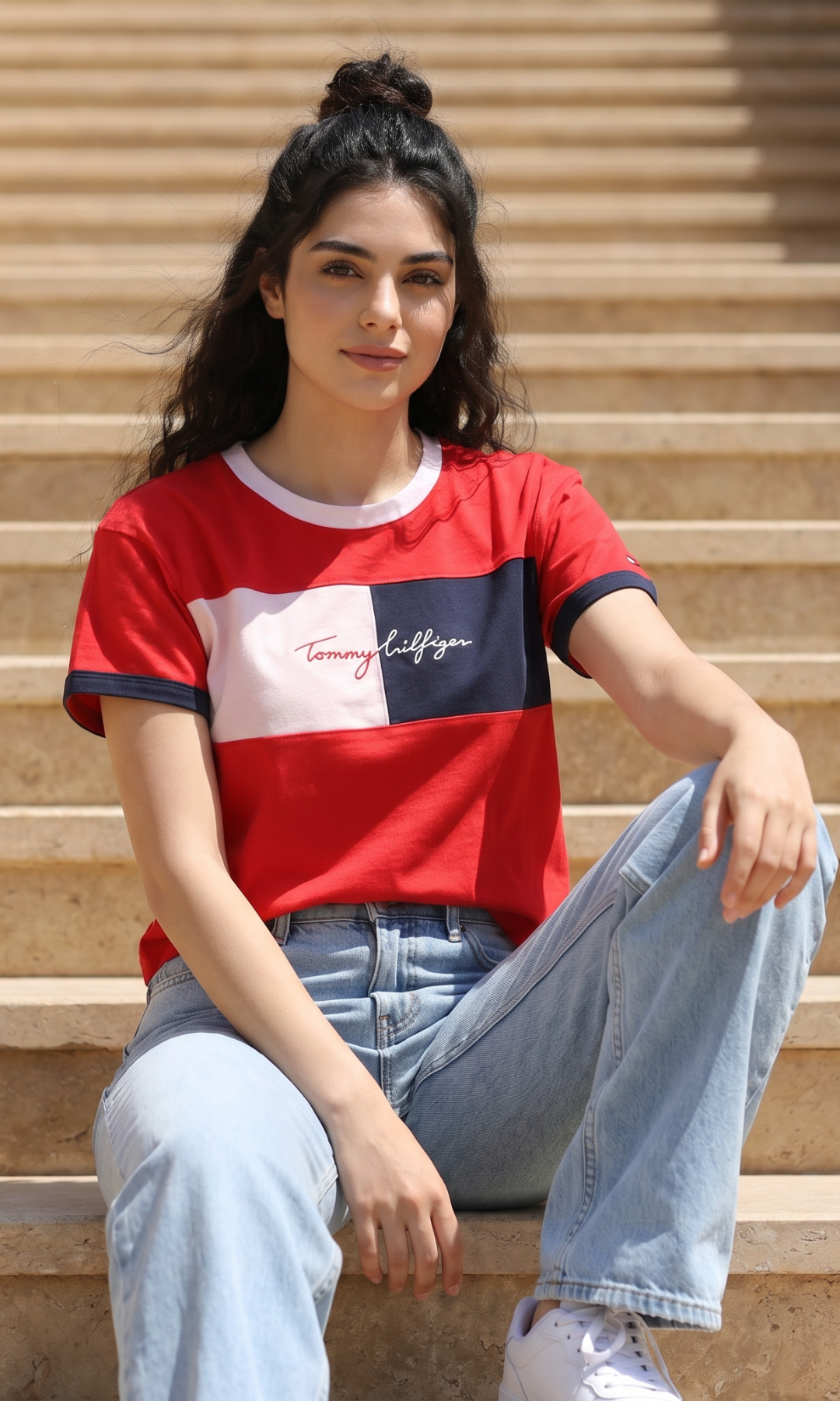 Women Logo Printed T-Shirt