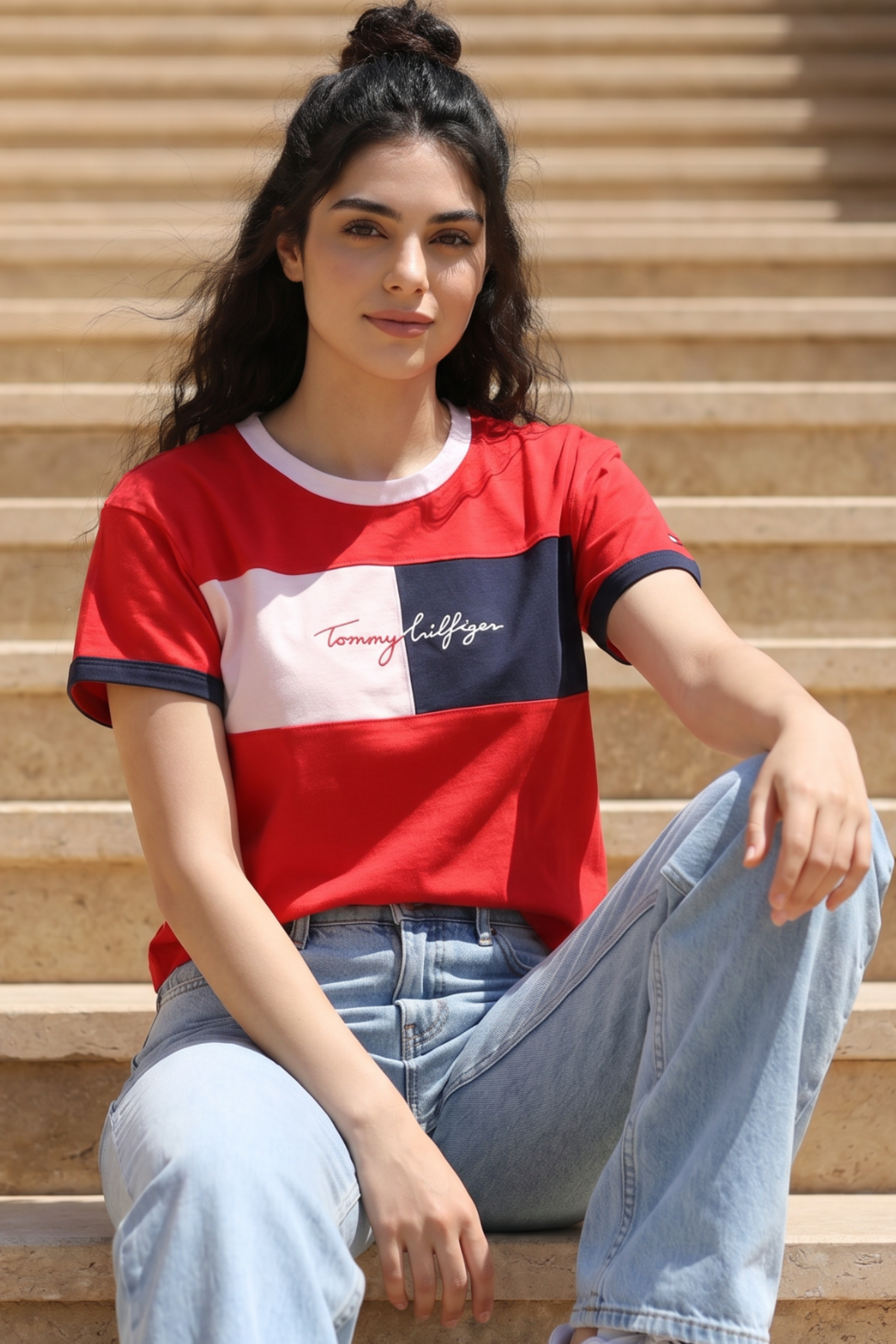 Women Logo Printed T-Shirt