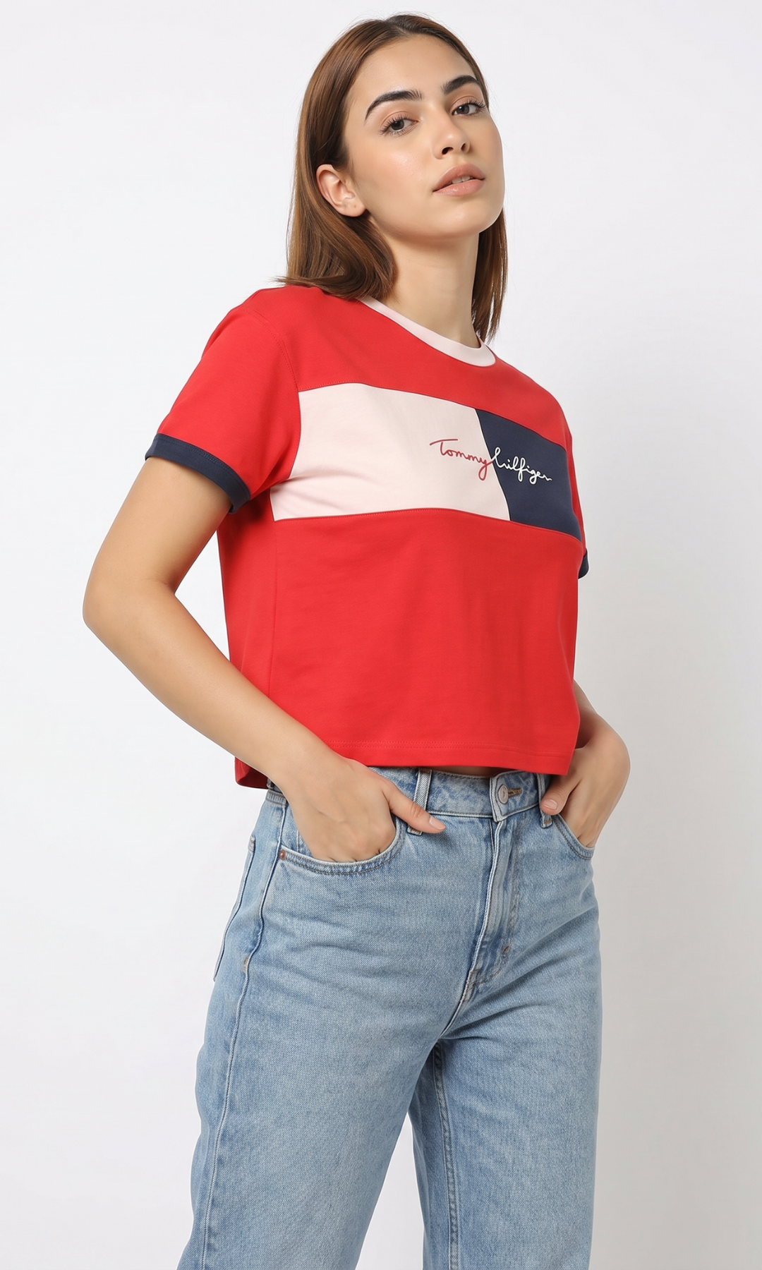 Women Logo Printed T-Shirt