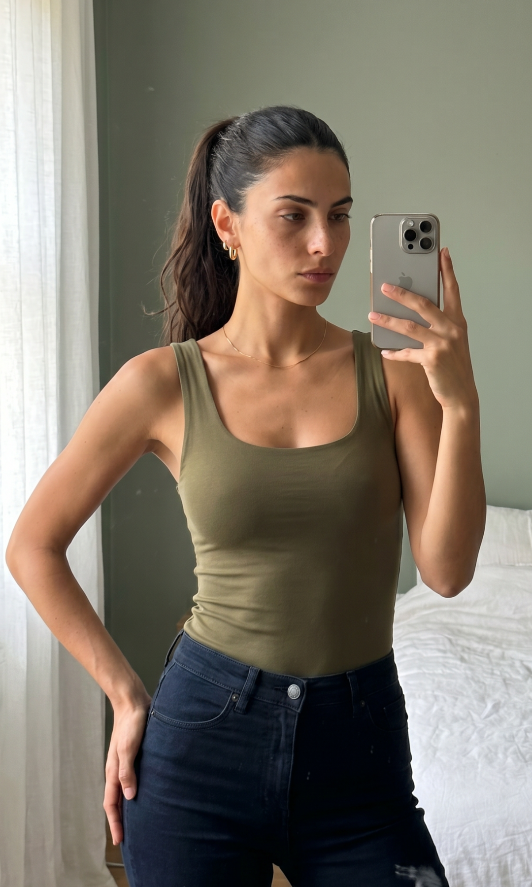 [ORIGINAL]Women Basic Top - NUT