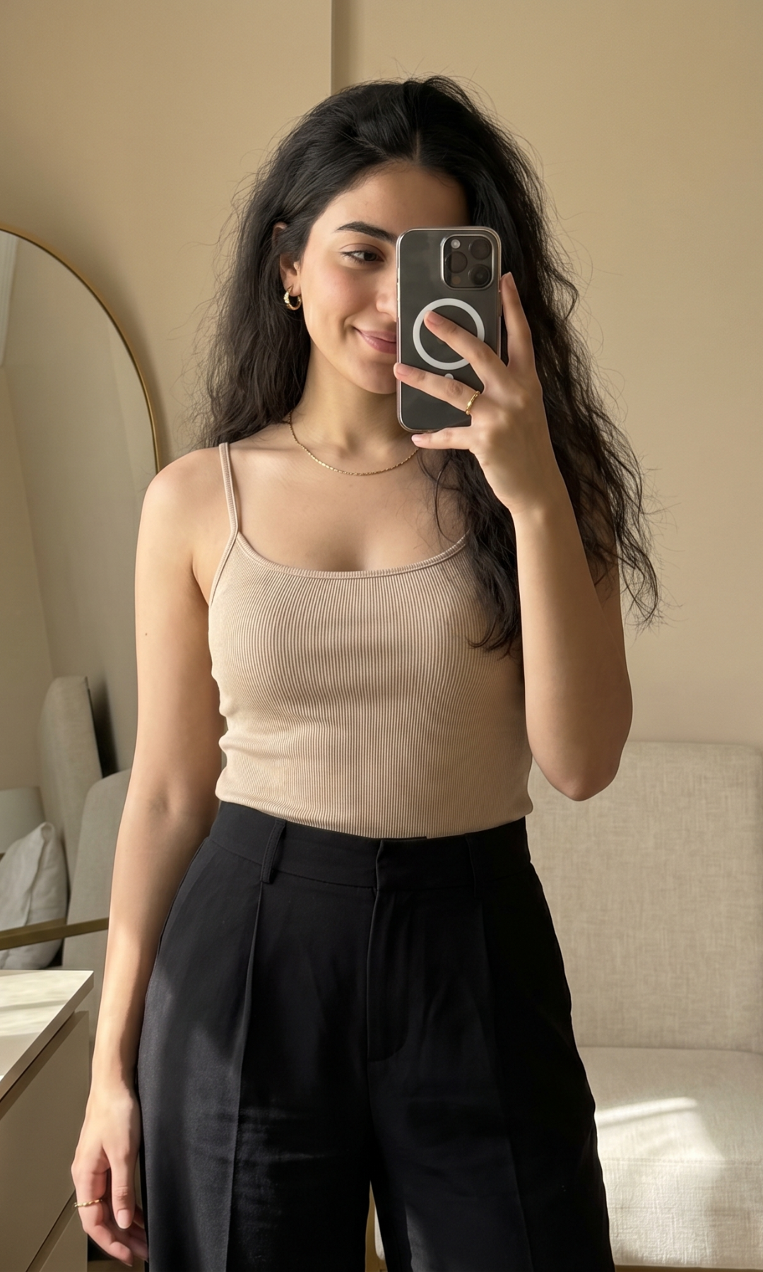 NUT Women Shaping Spaghetti Tank Top