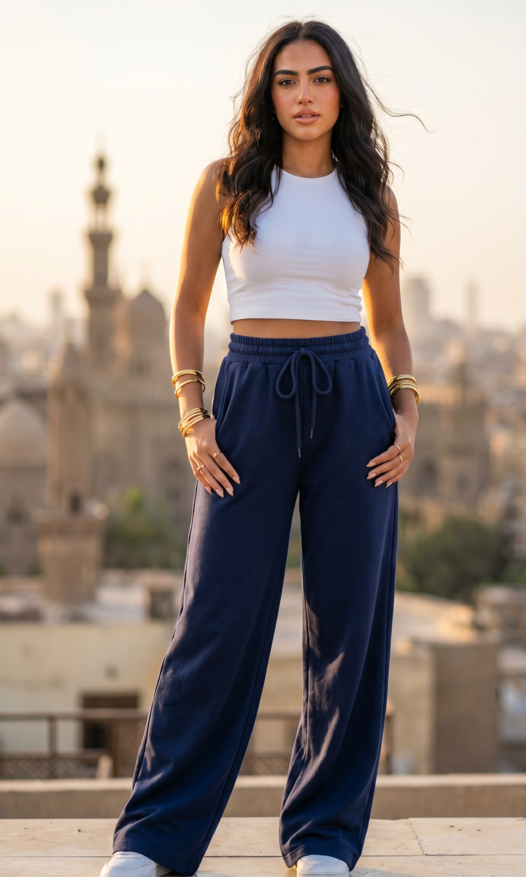 Women High Waist Sweatpants AE