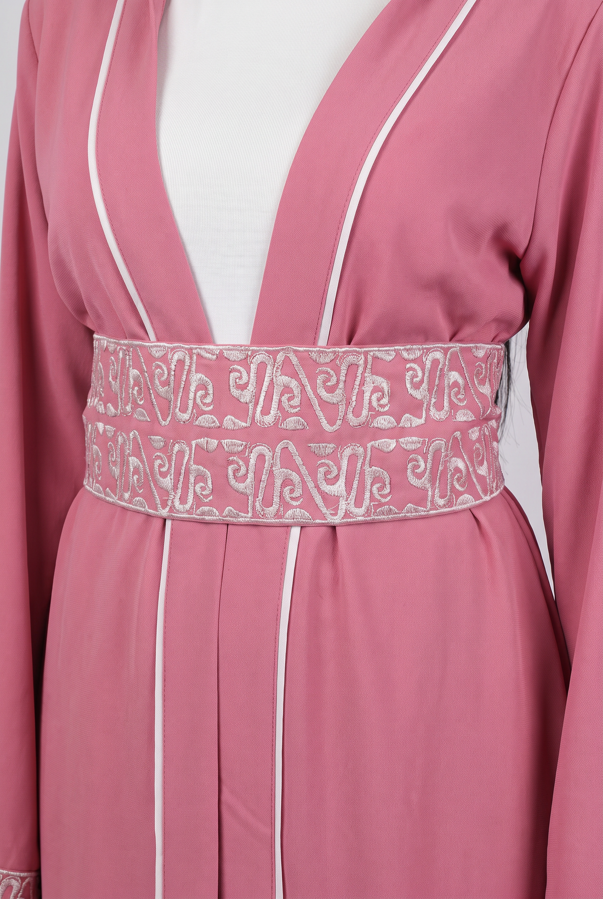 Women Dress Kaftan With Belt & Capuchon (kashmir)