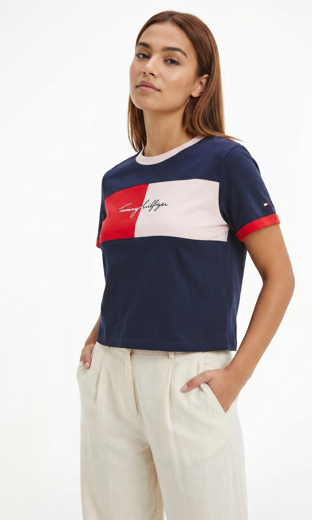 Women Logo Printed T-Shirt