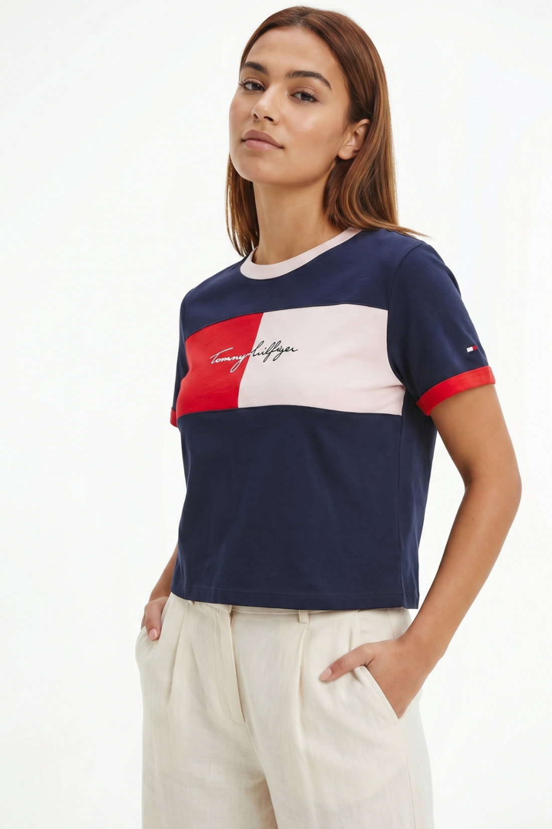 Women Logo Printed T-Shirt