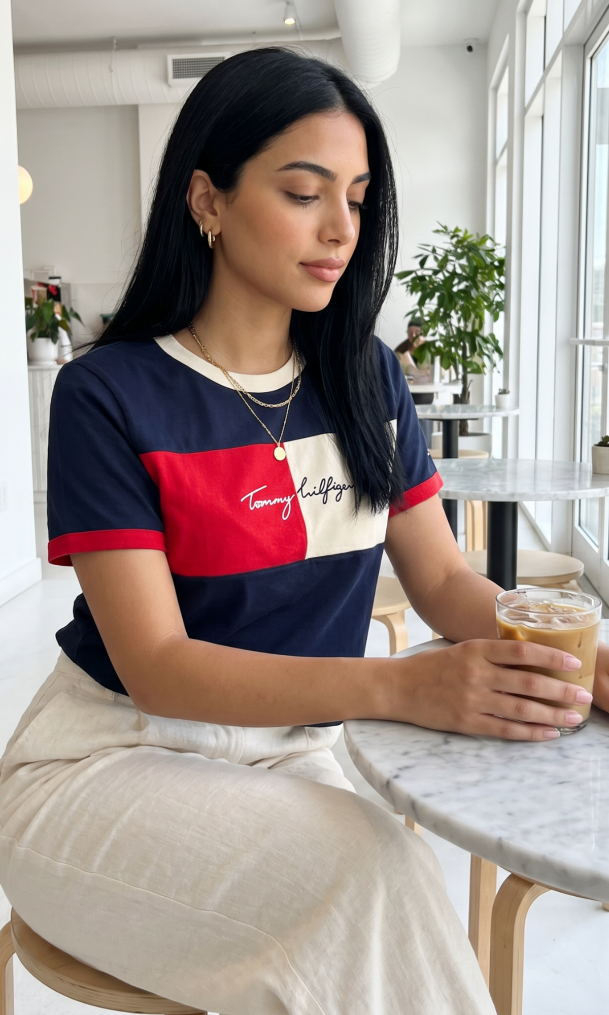 Women Logo Printed T-Shirt