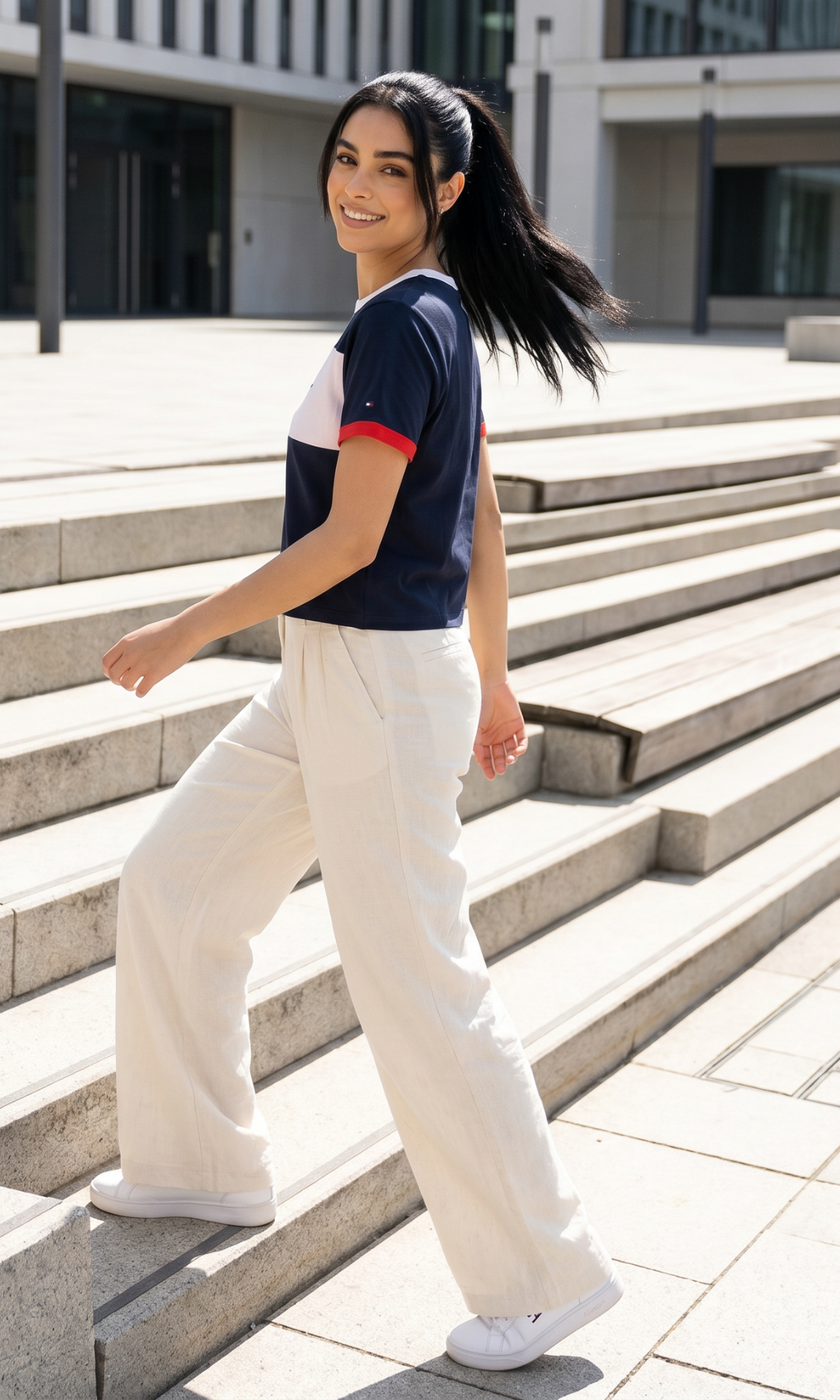 Women Logo Printed T-Shirt
