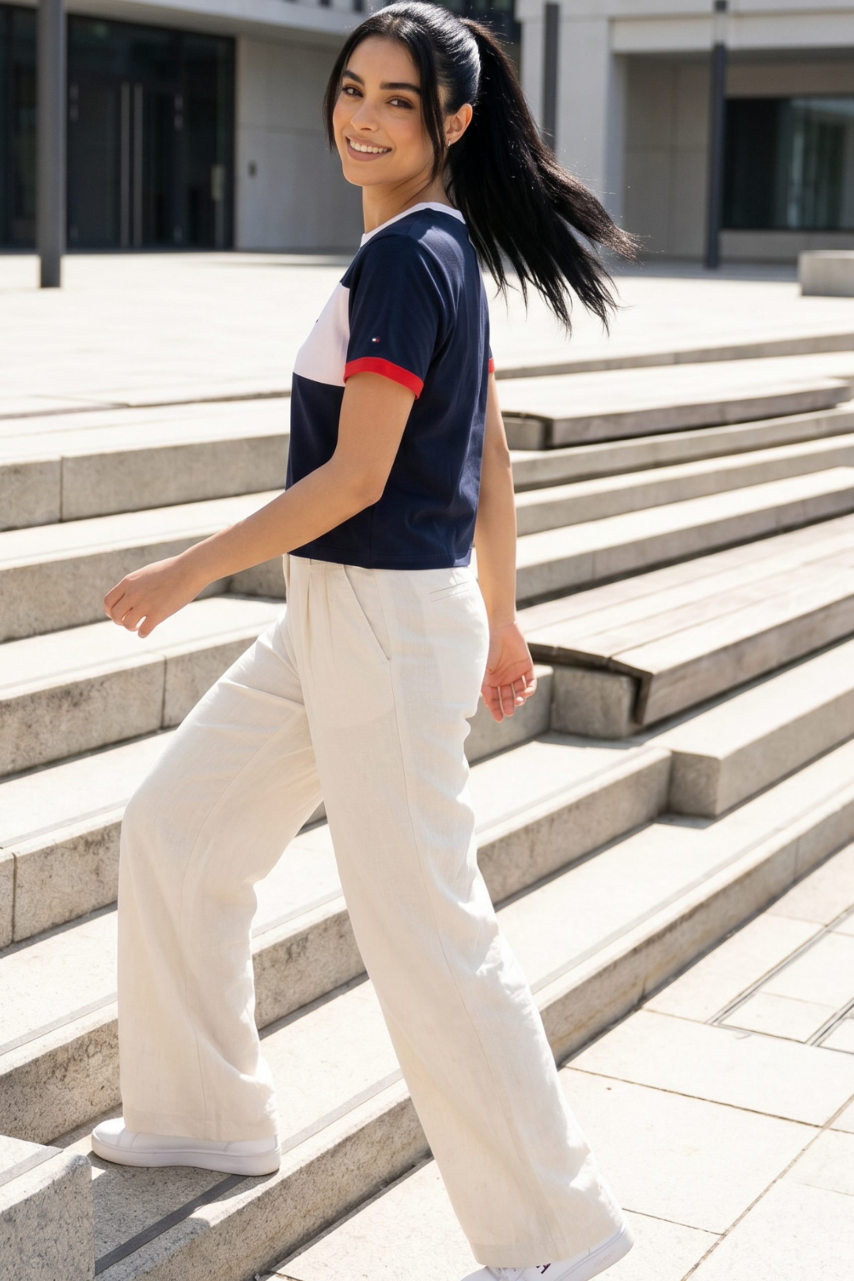 Women Logo Printed T-Shirt