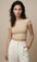 NUT Plain Women Crop Top Short Sleeve