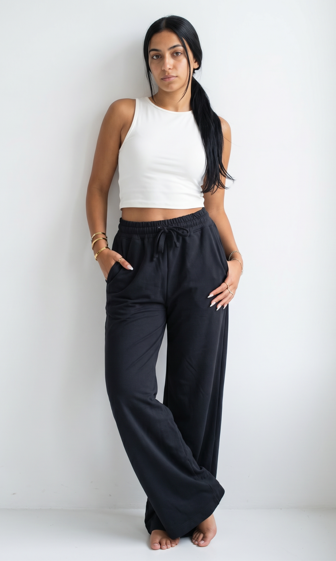 Women High Waist Sweatpants AE