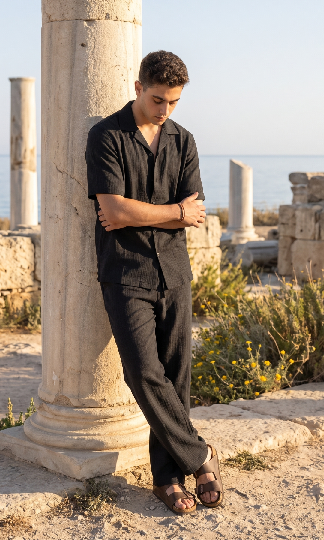 NUT- Men Coastal Chic Linen Set