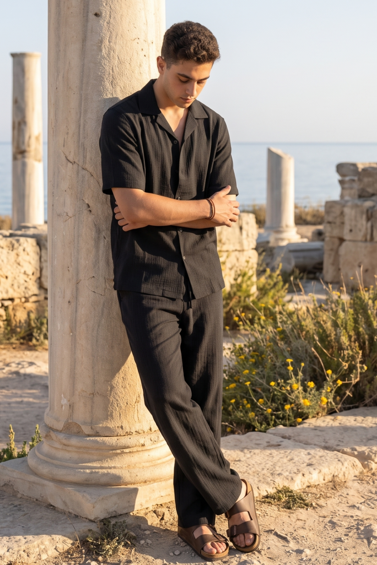 NUT- Men Coastal Chic Linen Set