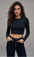 [ORIGINAL]Women Cropped Top Long Sleeve