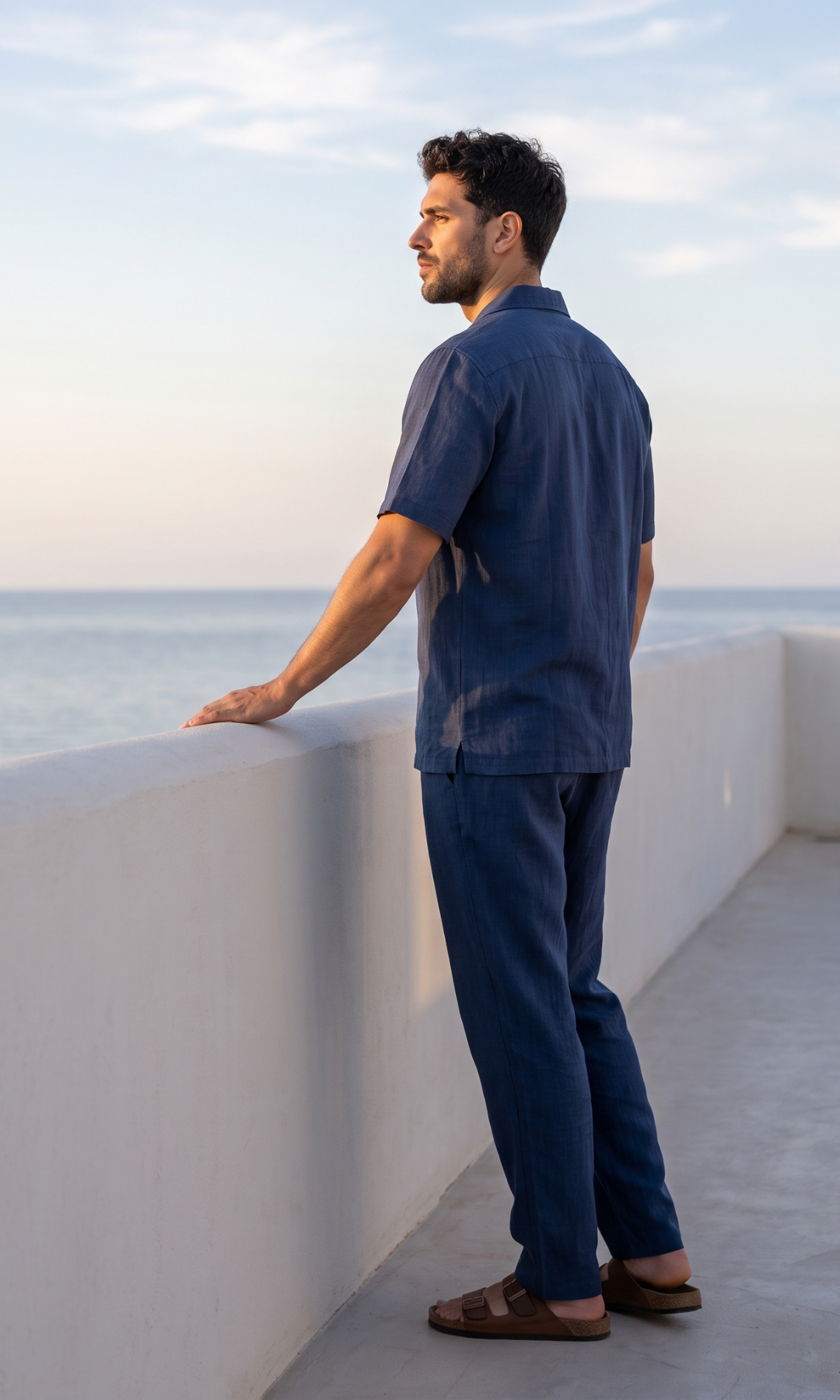 NUT- Men Coastal Chic Linen Set