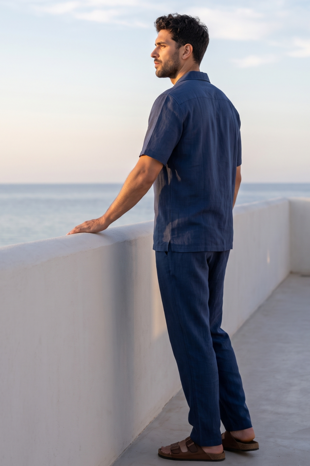 NUT- Men Coastal Chic Linen Set