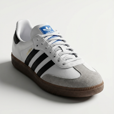 (Women-Men)Samba Sneakers-2 (White)