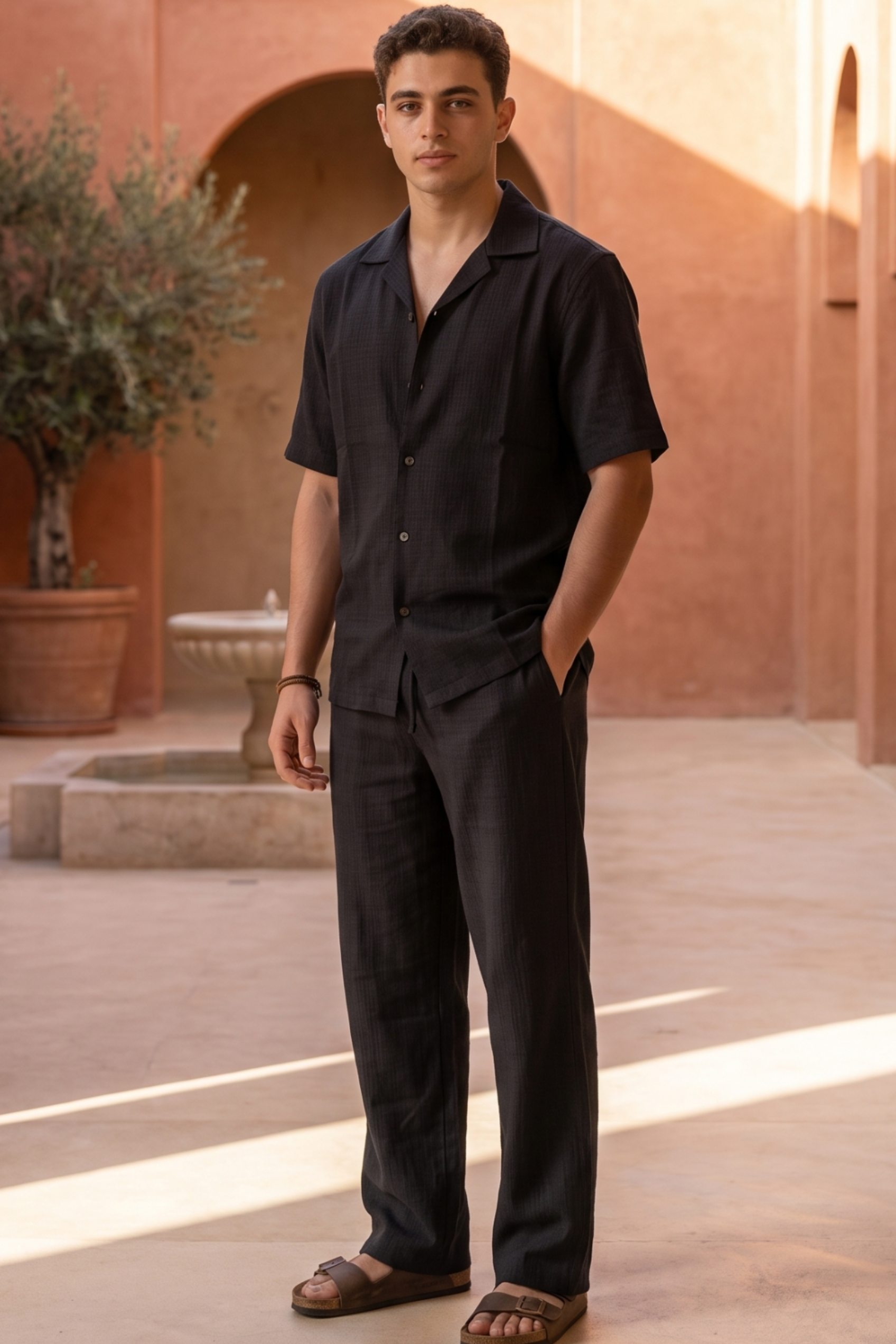 NUT- Men Coastal Chic Linen Set