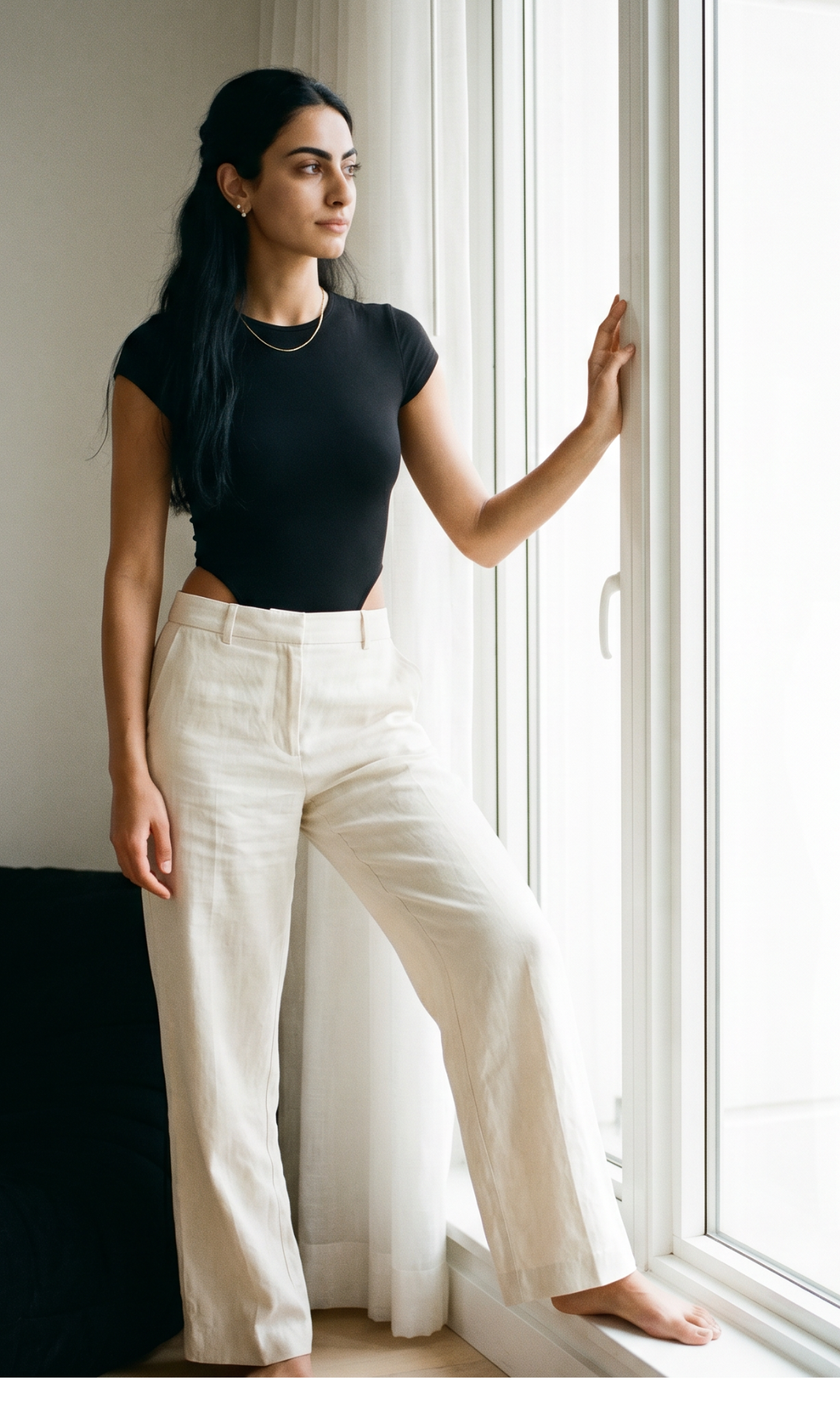 NUT Plain Women Short Sleeve Bodysuit
