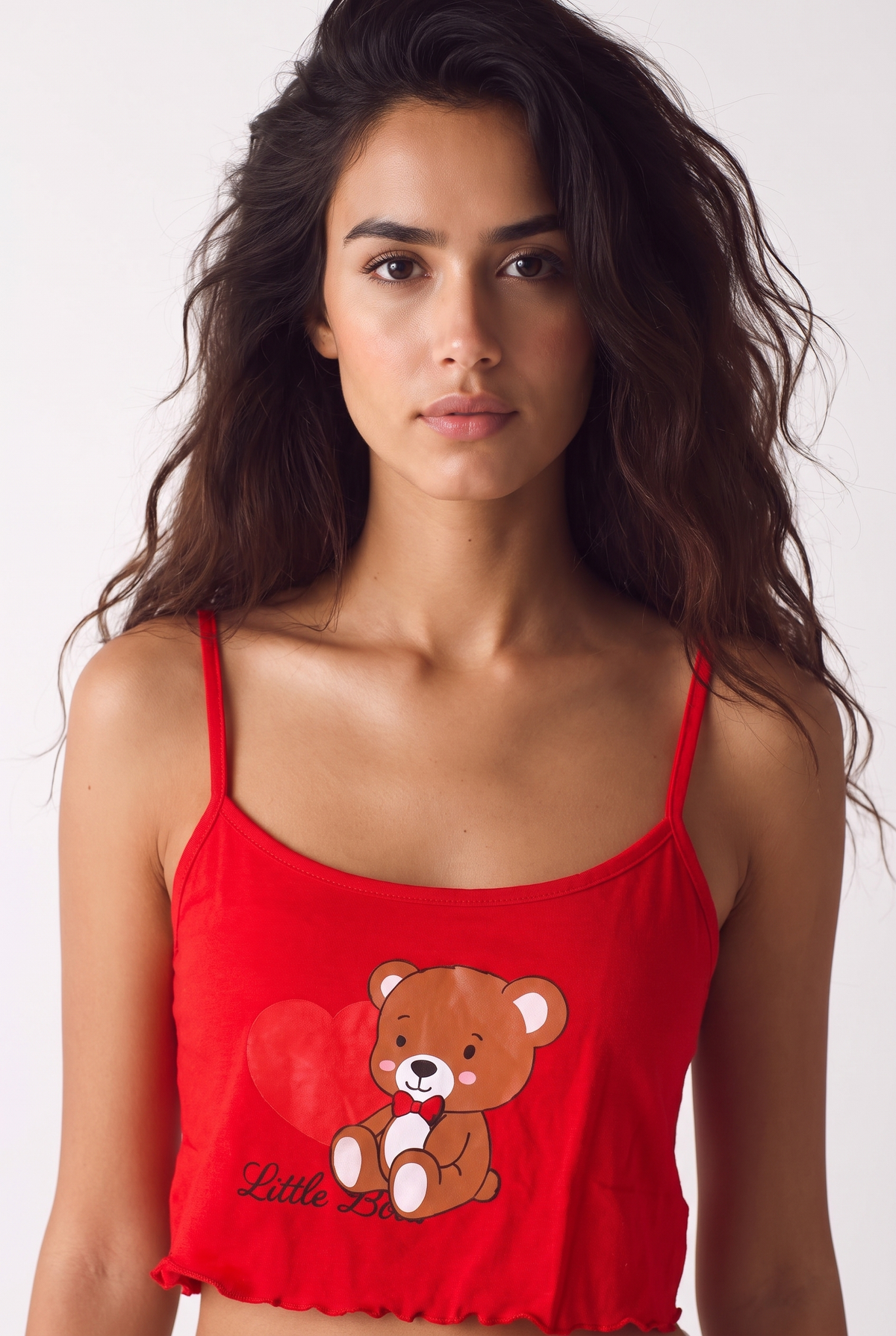 Women Cotton Pajama Set (Bear)