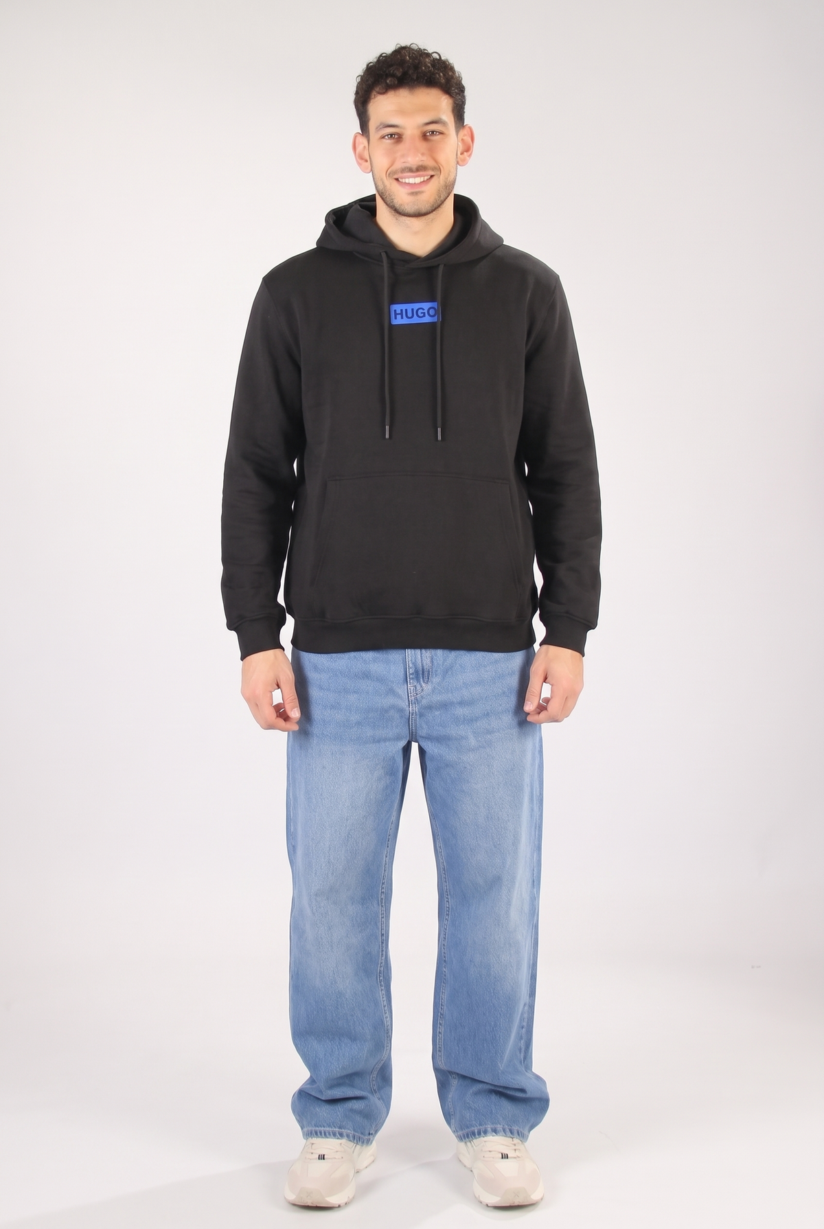 Men Long Sleeve Hoodie Print Logo (Logo4)