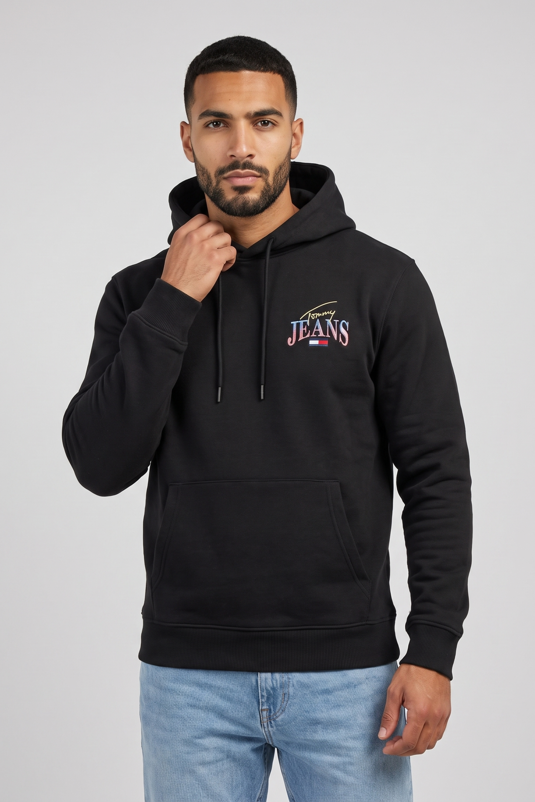 Men Hoodie Print Logo Padded (Logo6)