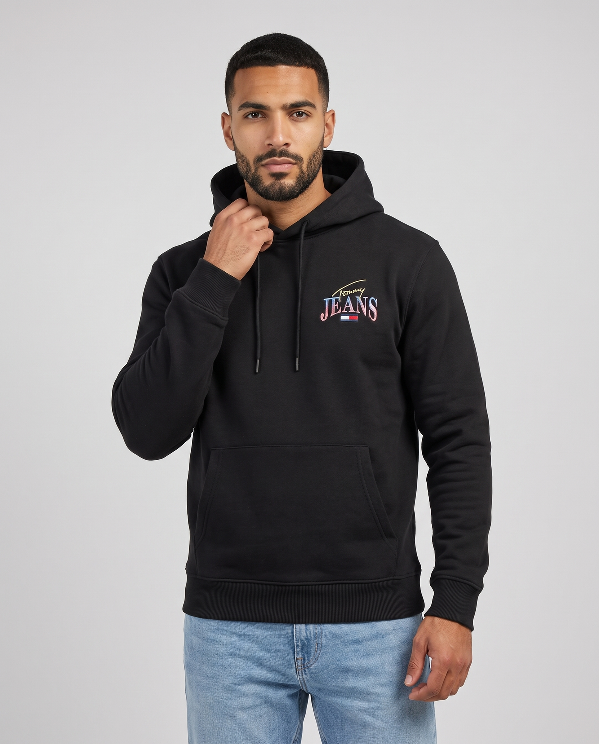 Men Hoodie Print Logo Padded (Logo6)