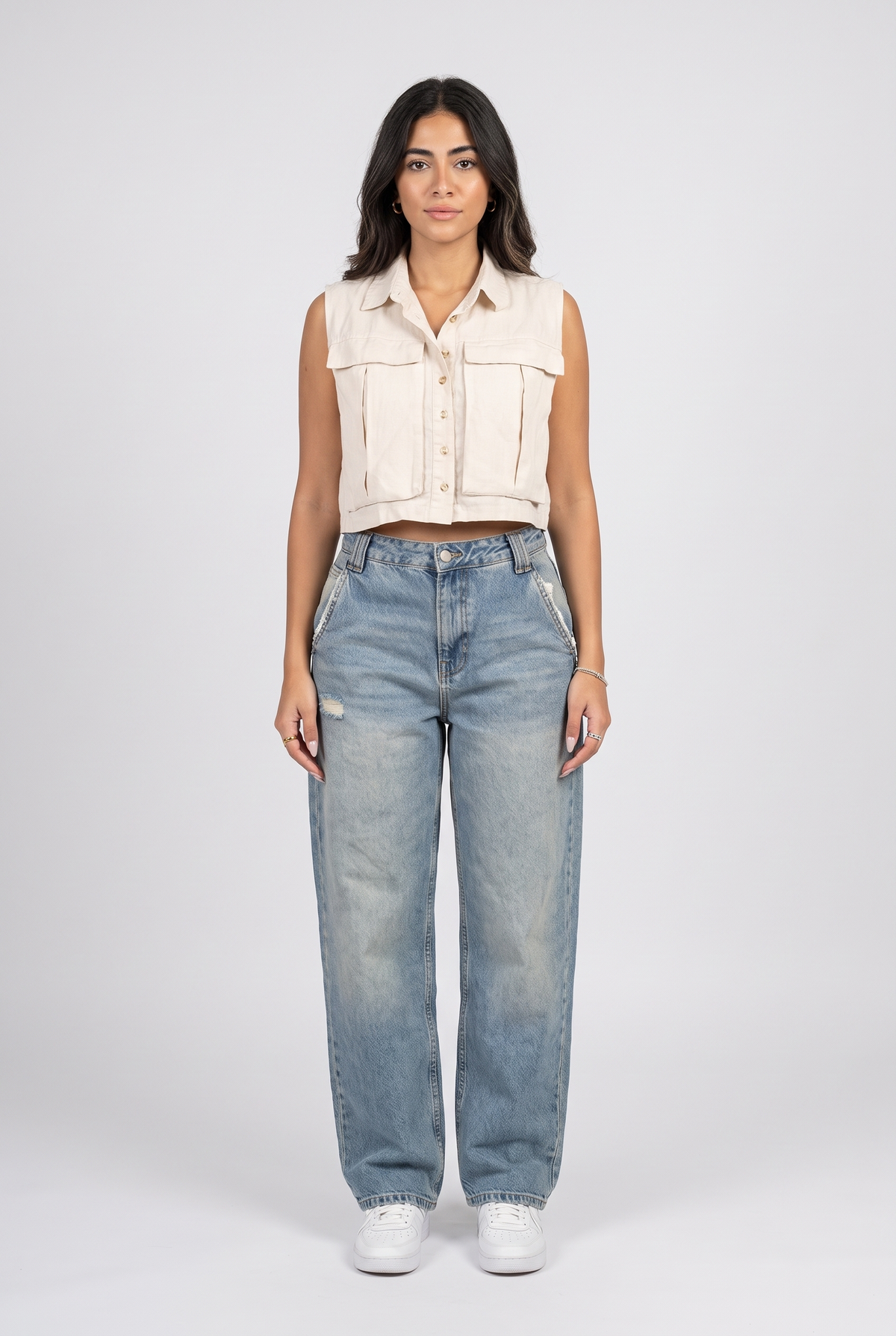 Women Baggy Loose (Blue)