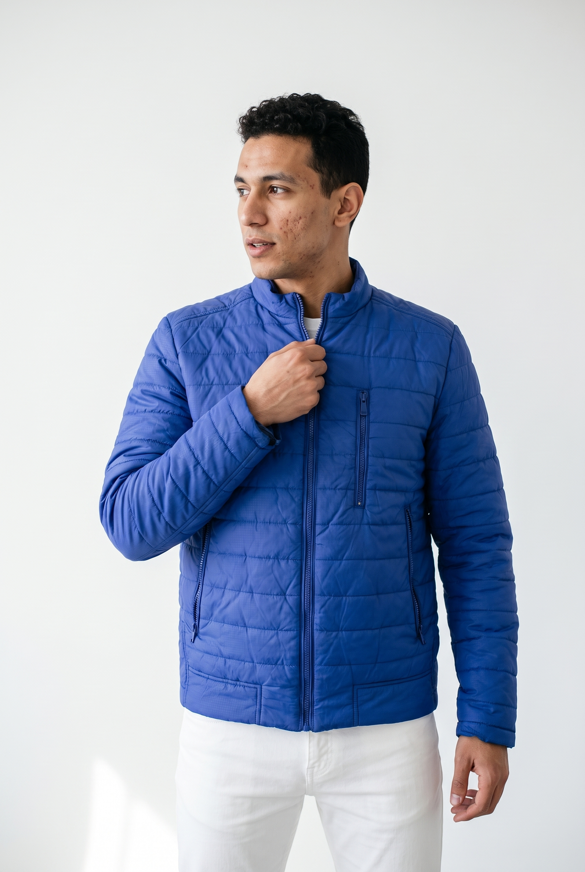 Benetton Jacket - Puffer (Blue)