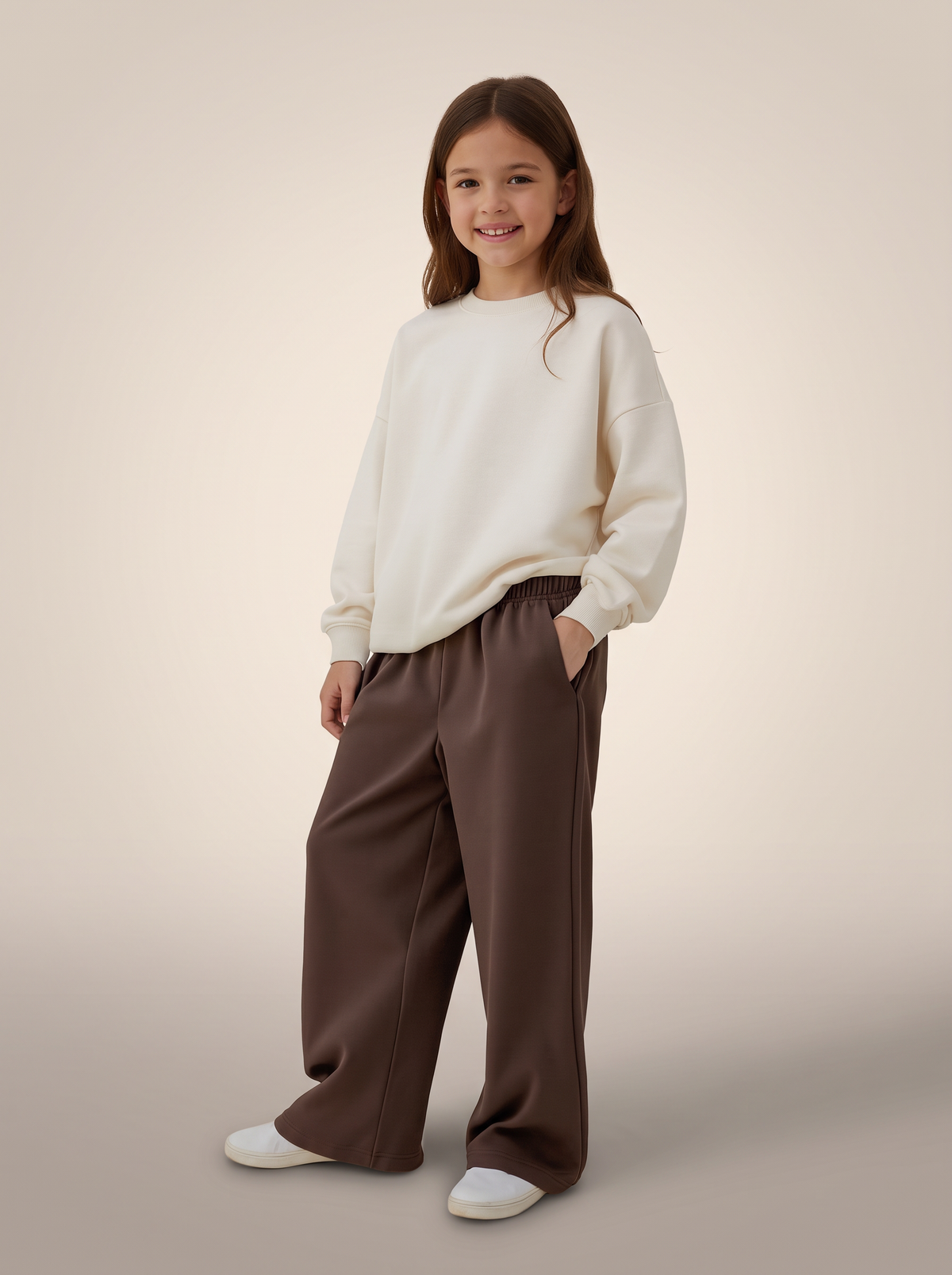 Kids Wide Leg Sweatpants