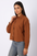 Women Cropped Shirt - Front Pockets