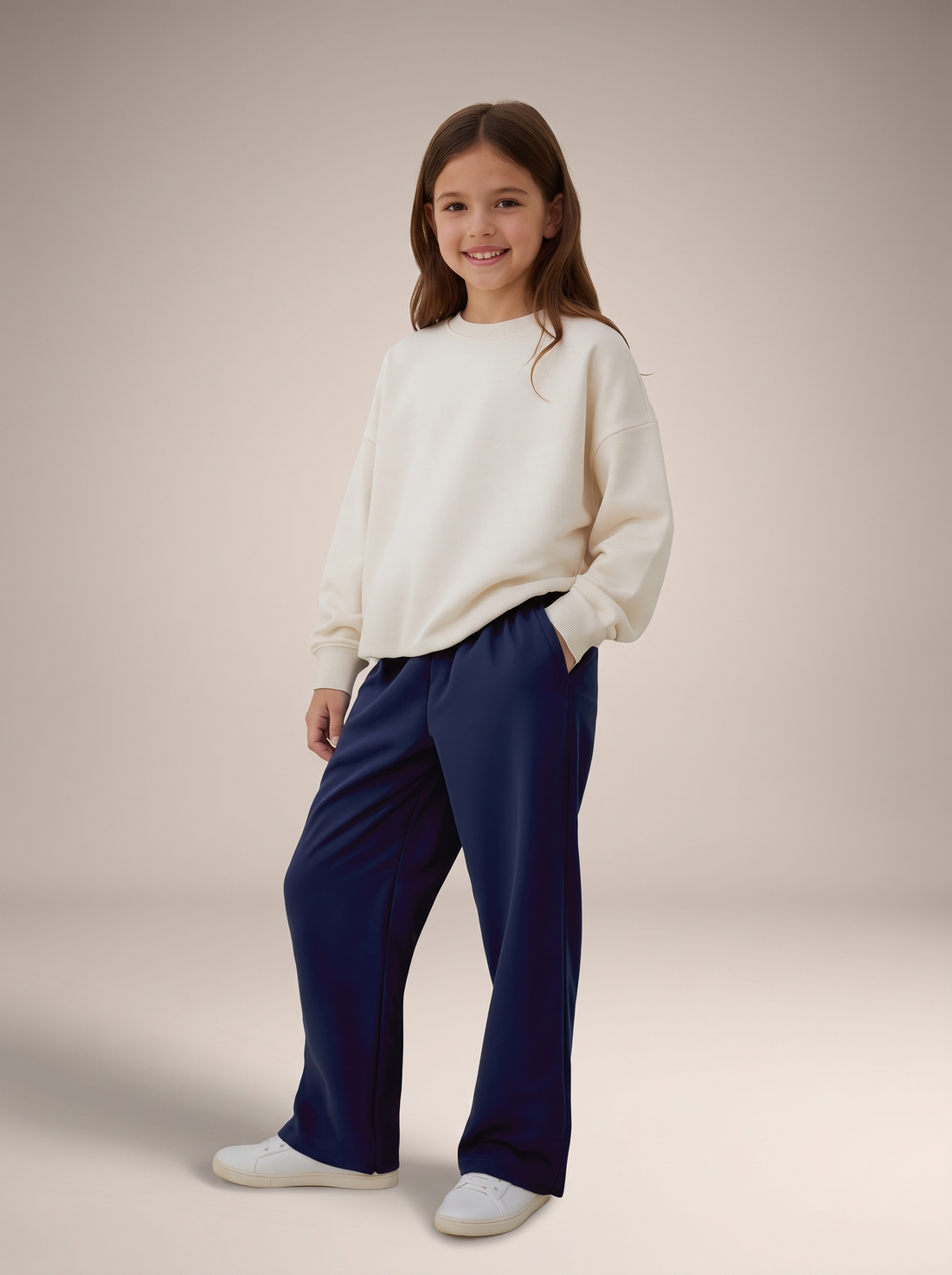 Kids Wide Leg Sweatpants