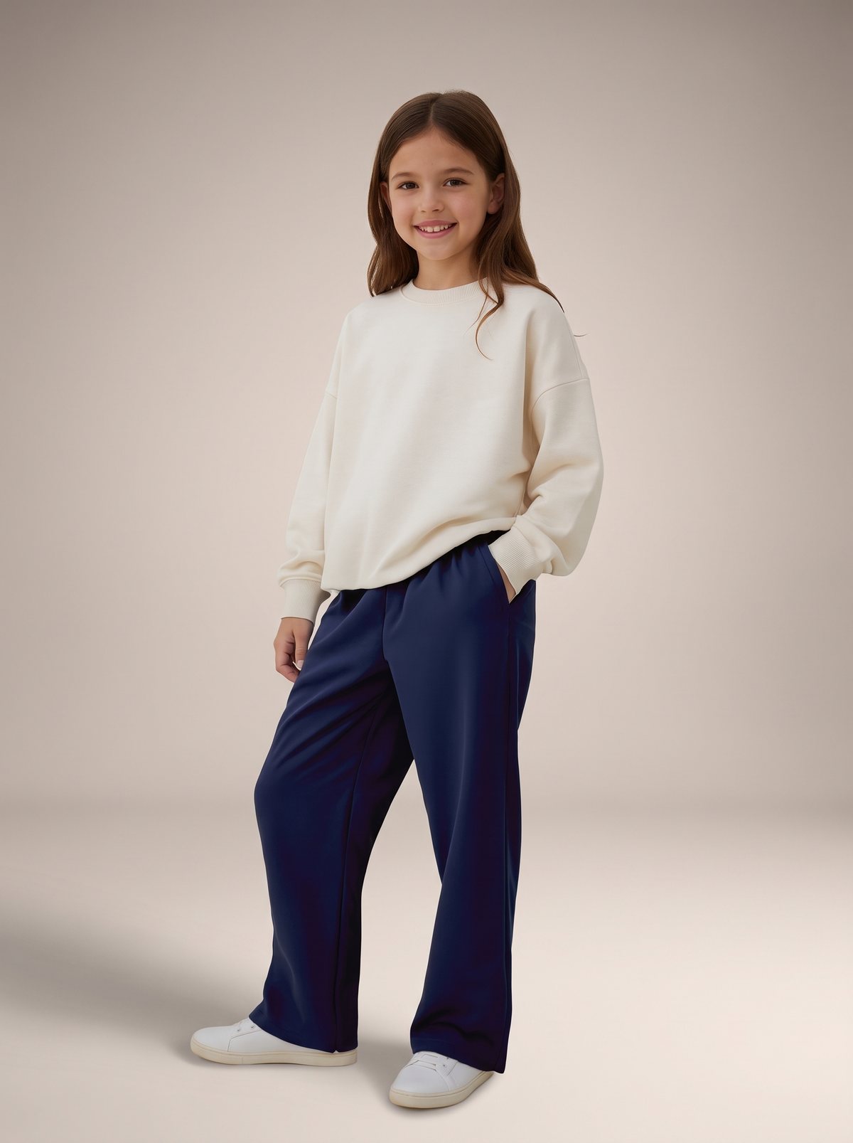 Kids Wide Leg Sweatpants