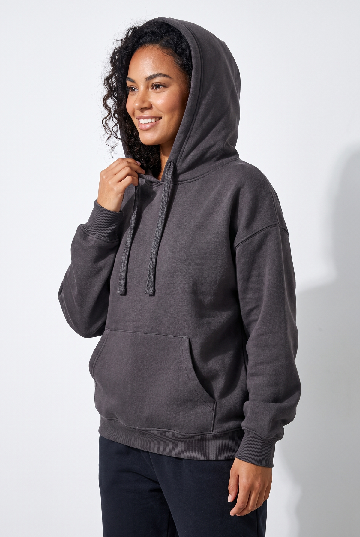 Women Basic Oversized Hoodie
