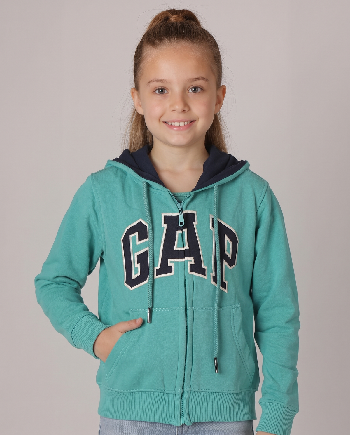 Kids Classic Zip Up Sweatshirt Jacket