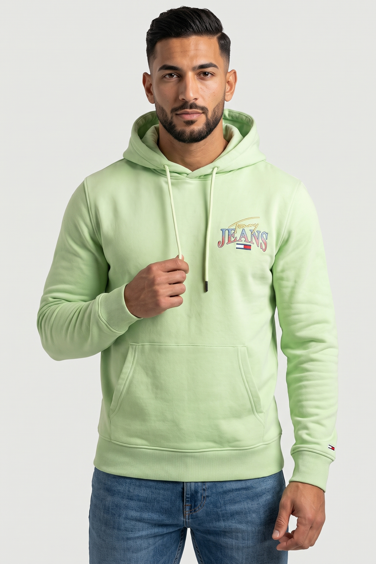 Men Hoodie Print Logo Padded (Logo6)