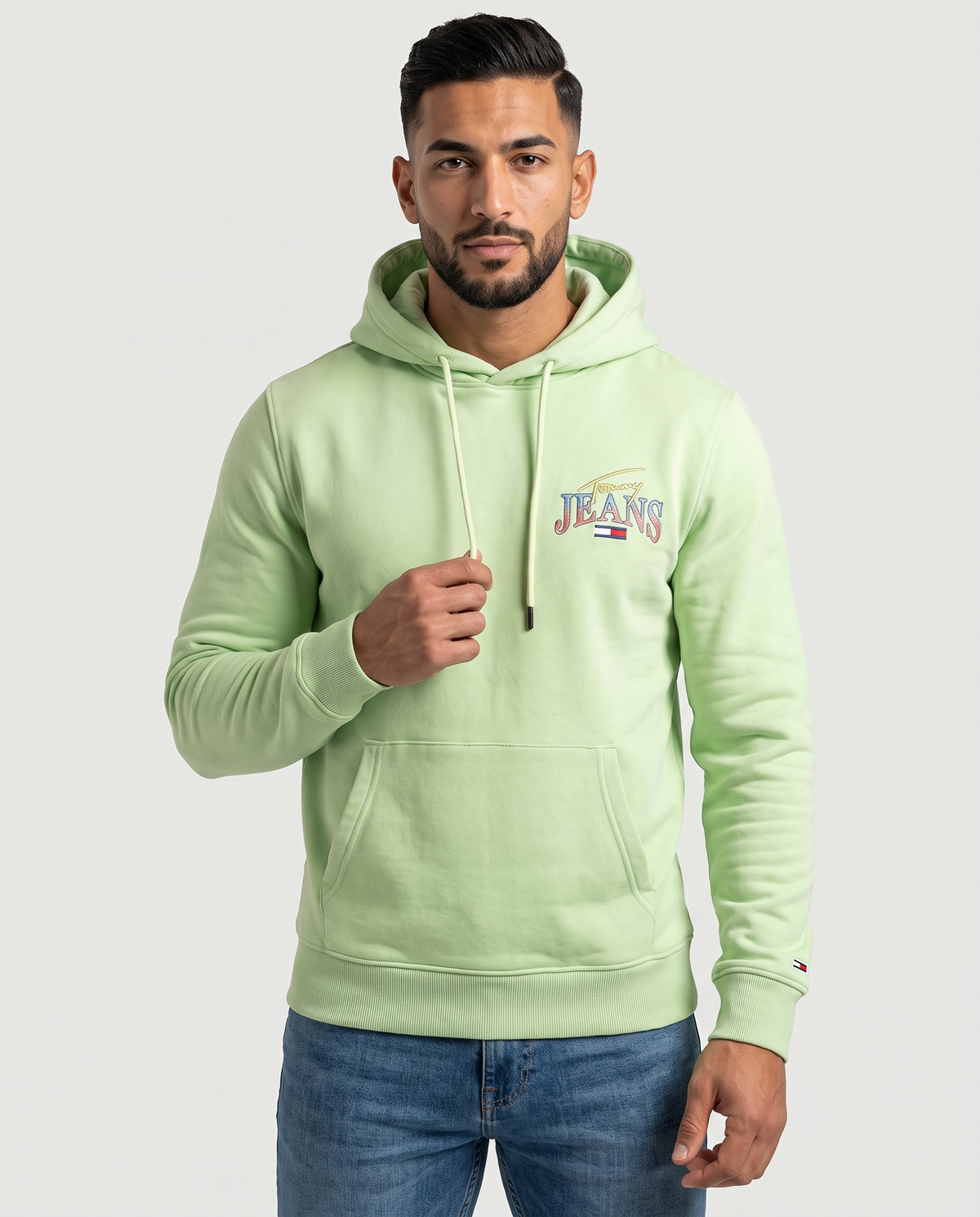 Men Hoodie Print Logo Padded (Logo6)