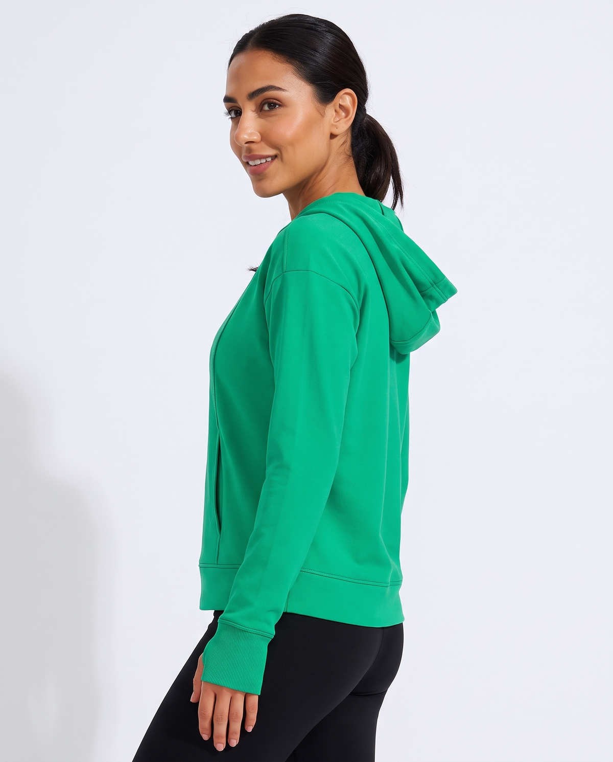 Sports Women Half Zip Sweatshirt (AVIA)