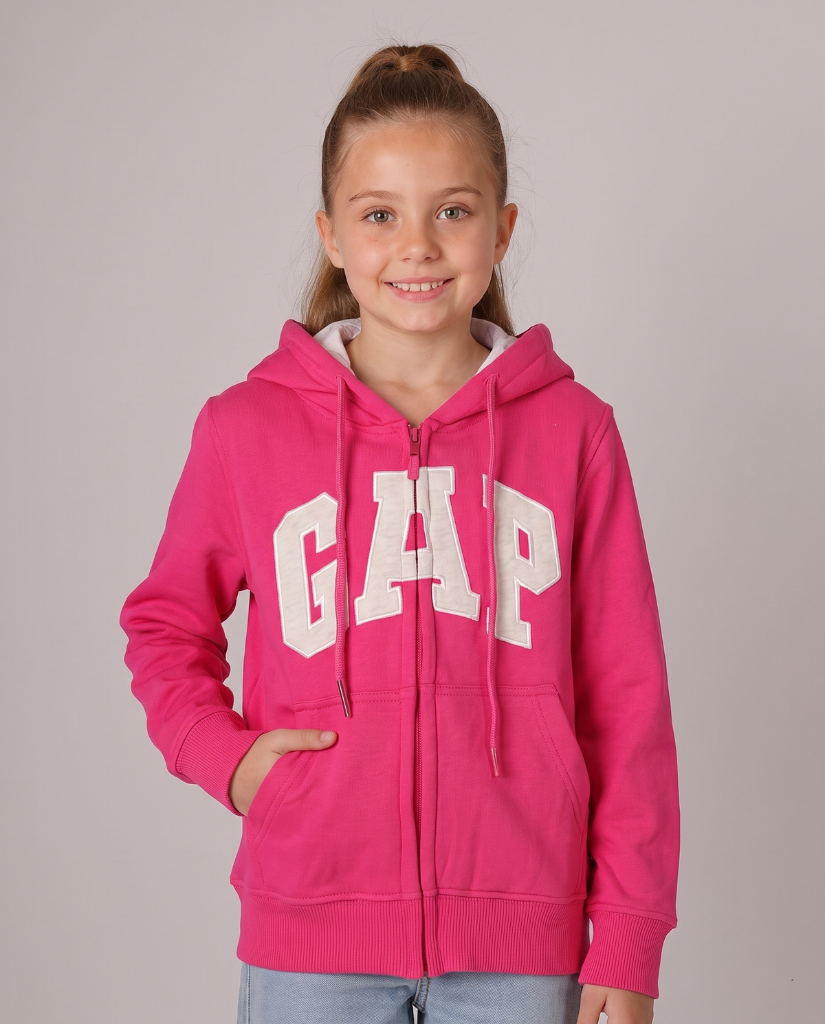 Kids Classic Zip Up Sweatshirt Jacket