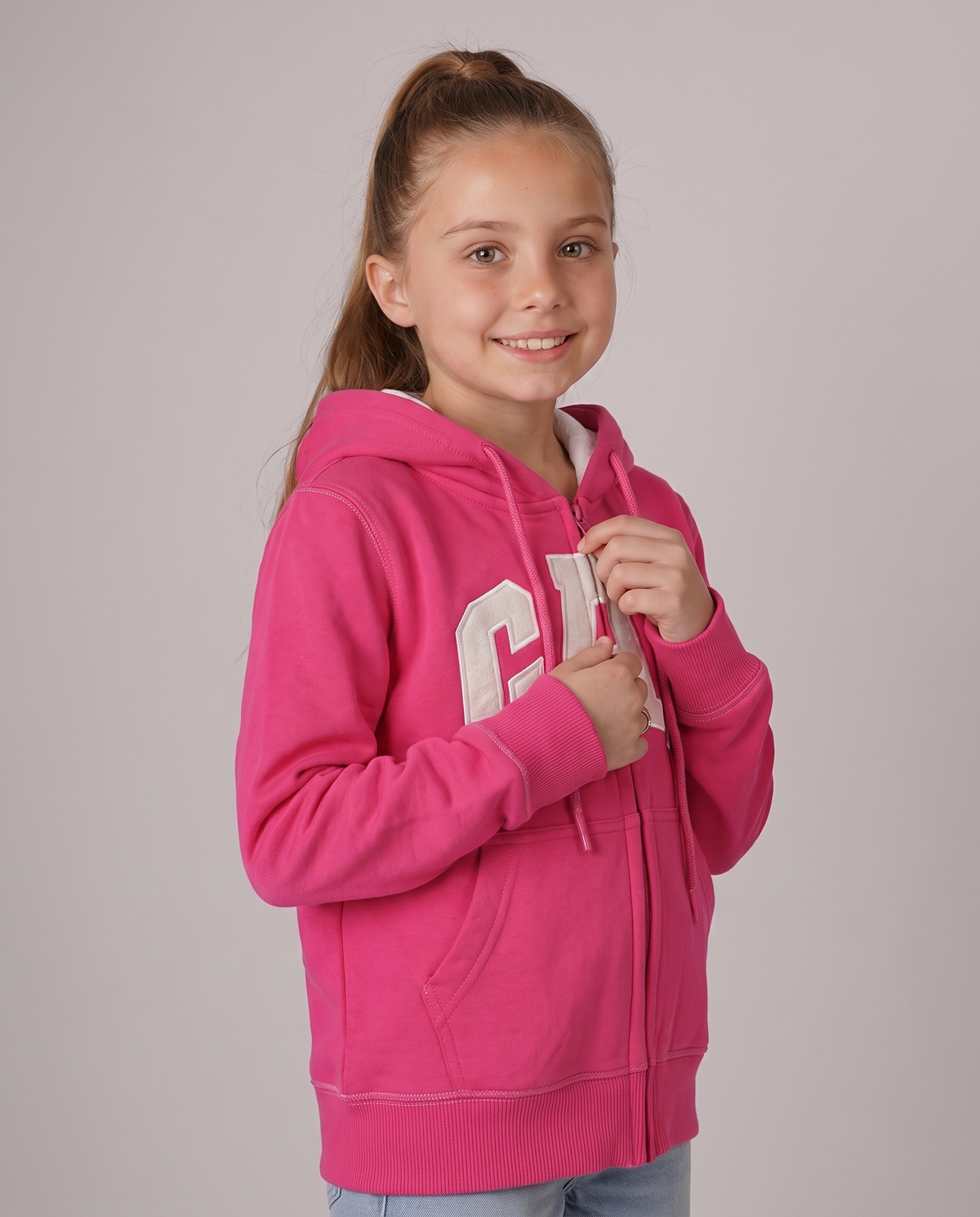 Kids Classic Zip Up Sweatshirt Jacket