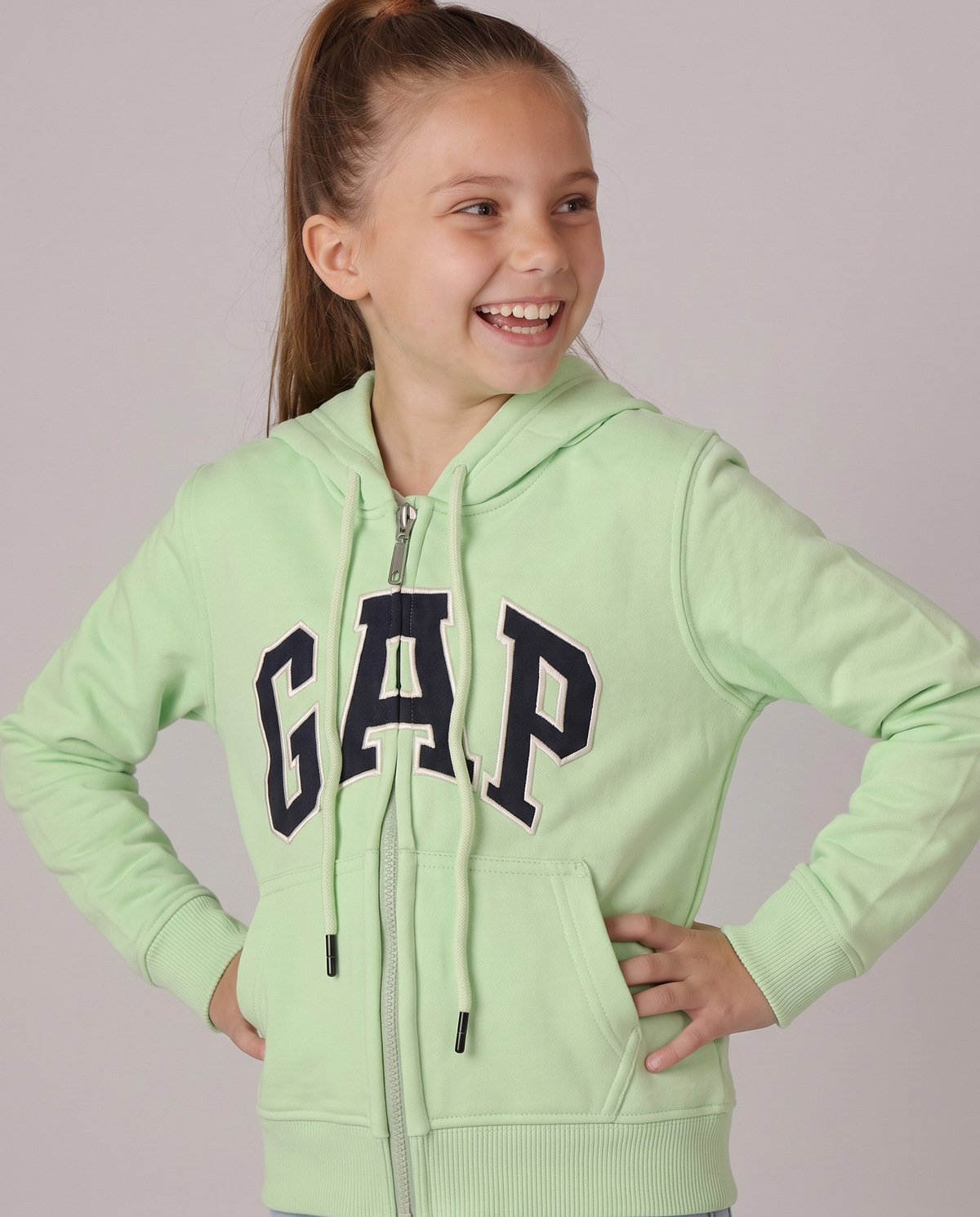 Kids Classic Zip Up Sweatshirt Jacket