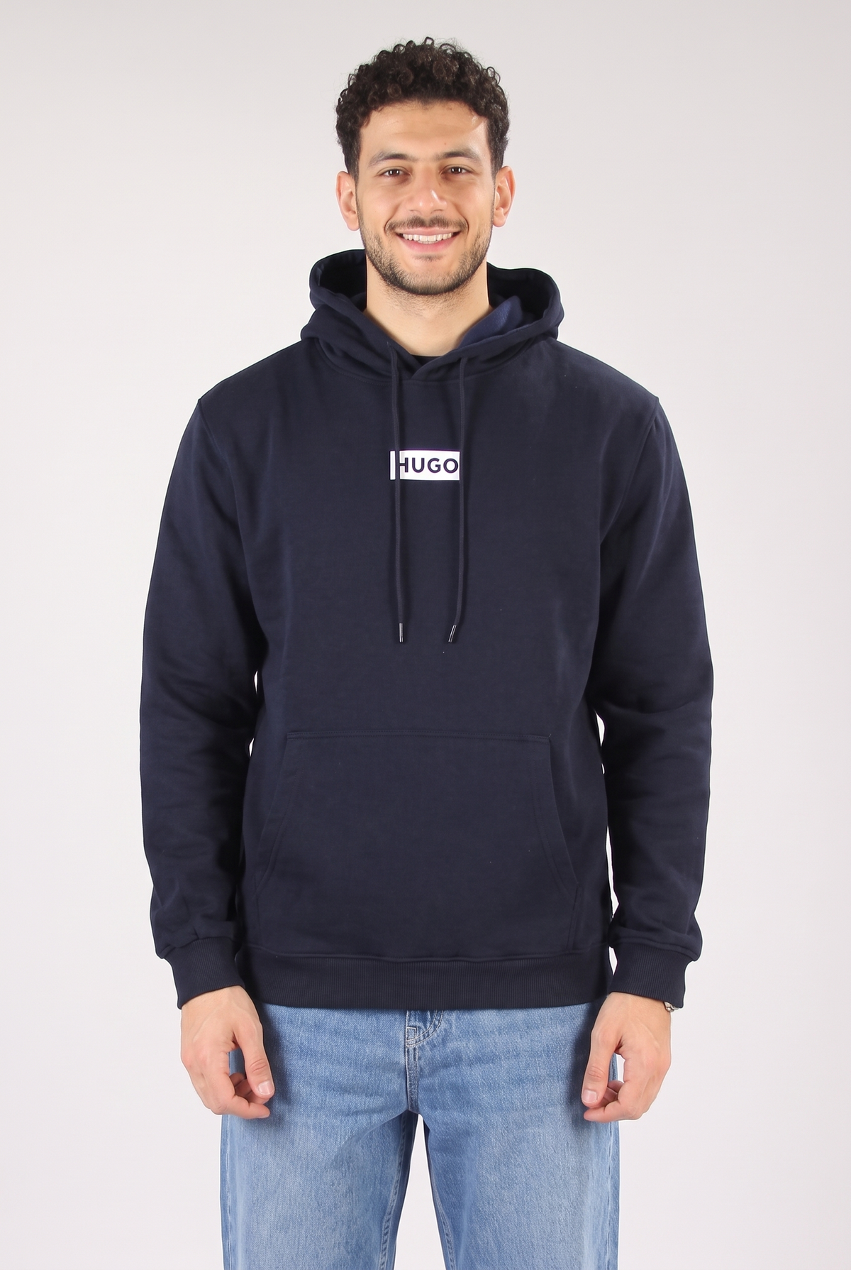Men Long Sleeve Hoodie Print Logo (Logo4)