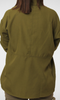 Women Linen Shirt (Oil Green)